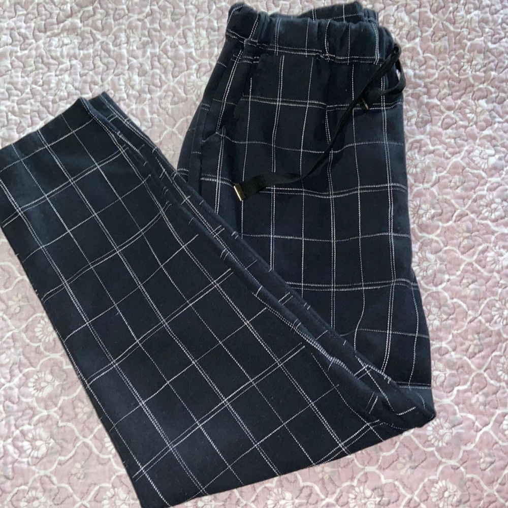 plaid pants